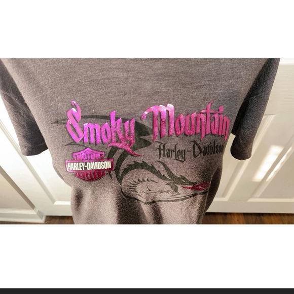 HARLEY DAVIDSON Womens TSHIRT. SMOKY MOUNTAIN - Picture 6 of 6